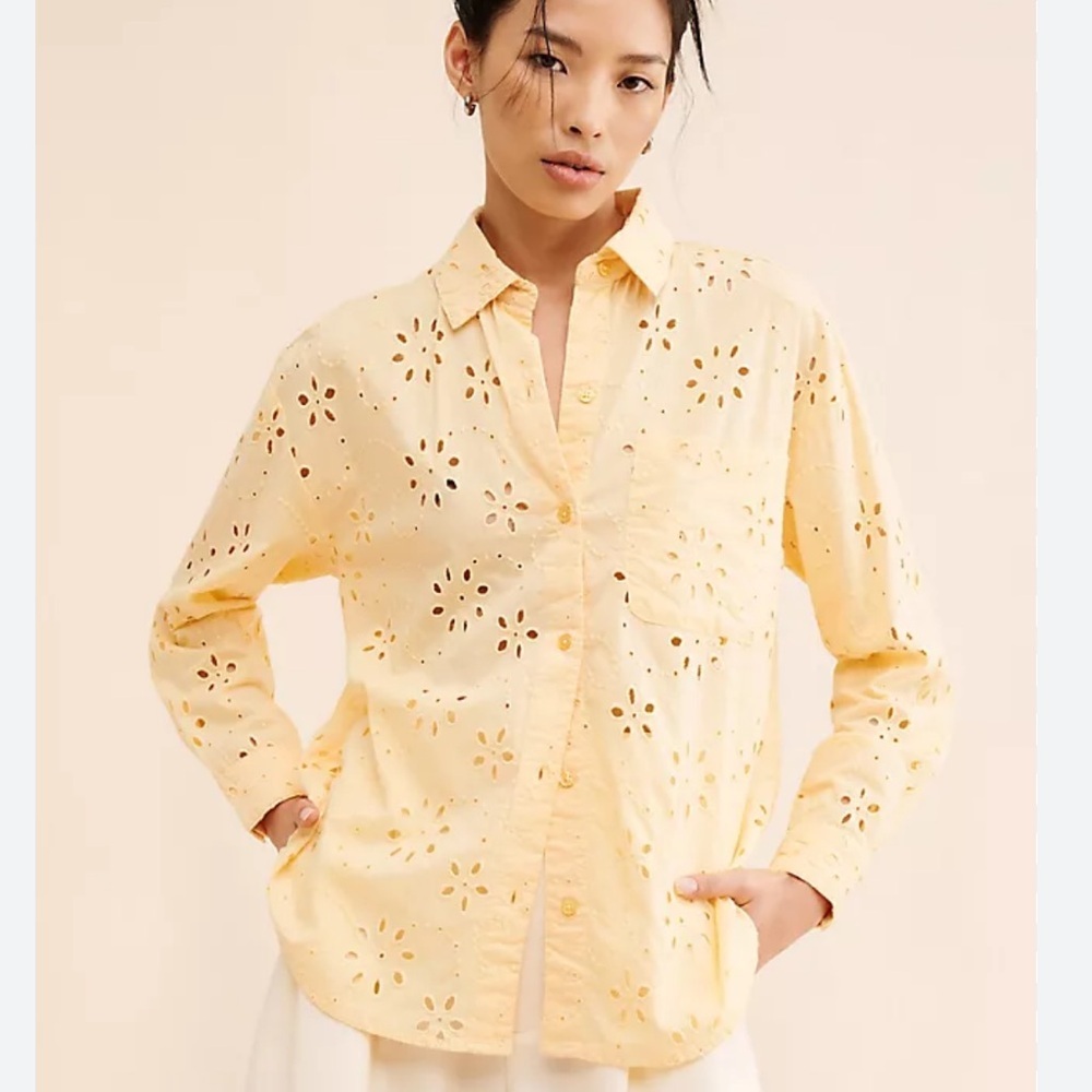 Haris Cotton Linen Button Down​